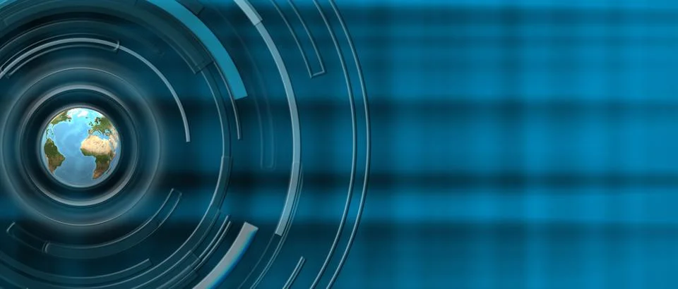 Abstract techno background Stock Illustration