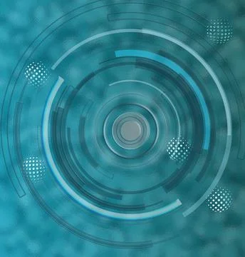 Abstract techno background Stock Illustration
