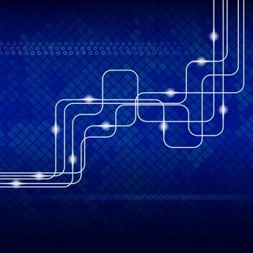 Abstract techno background. vector image. Stock Illustration