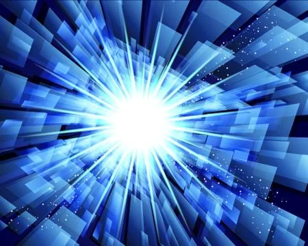 Abstract techno lines vector background. eps 10 Stock Illustration