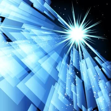 Abstract techno lines vector background. eps 10 Illustrazione stock