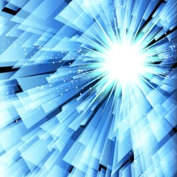 Abstract techno lines vector background. eps 10 Stock Illustration