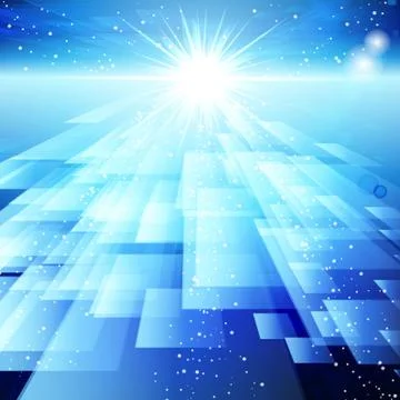 Abstract techno vector background. eps 10 Stock Illustration