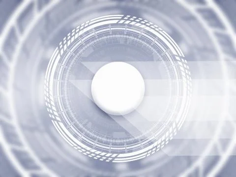 Abstract technological background concept Illustrazione stock