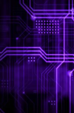 An abstract technological background consisting of a multitude of luminous gu 스톡 일러스트