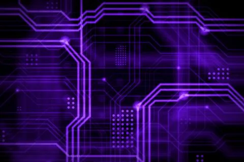 An abstract technological background consisting of a multitude of luminous gu 스톡 일러스트