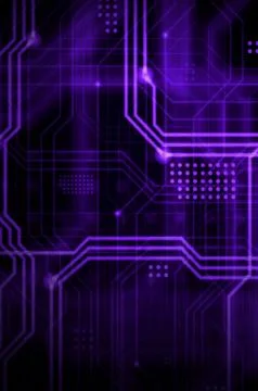 An abstract technological background consisting of a multitude of luminous gu 스톡 일러스트