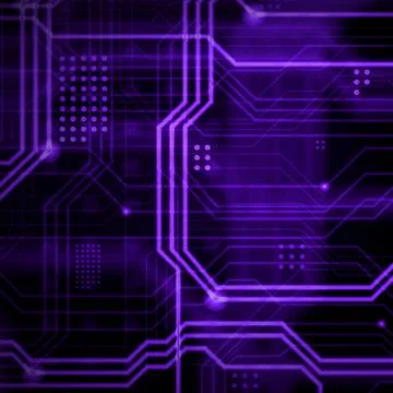 An abstract technological background consisting of a multitude of luminous gu 스톡 일러스트