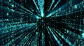 Abstract technological background. HD Footage