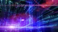Abstract technological background. HD Footage