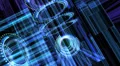 Abstract technological background. HD Footage