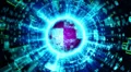 Abstract technological background. HD Footage