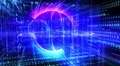 Abstract technological background. HD Footage