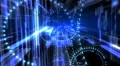 Abstract technological background. HD Footage