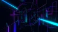 Abstract technological background. HD Footage
