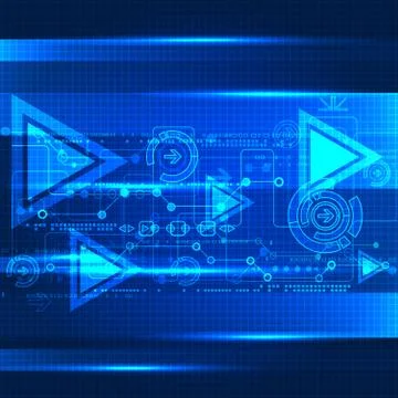 Abstract technological background. イラスト素材
