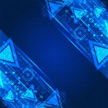 Abstract technological background. 스톡 일러스트