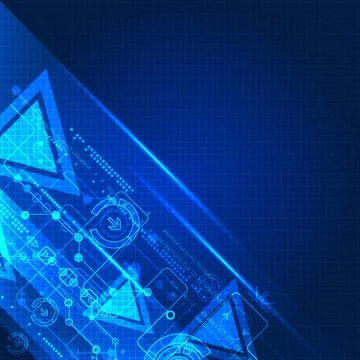 Abstract technological background. 스톡 일러스트