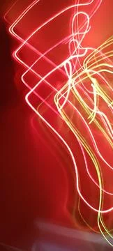 Abstract technological background made of different element printed 库存照片