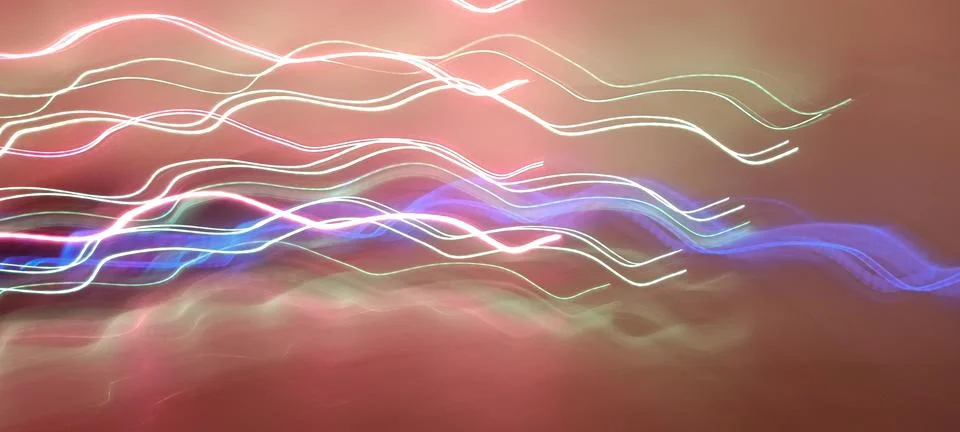 Abstract technological background made of different element printed Foto stock