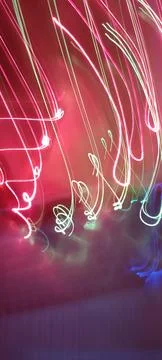 Abstract technological background made of different element printed Foto stock