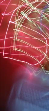 Abstract technological background made of different element printed Stockfoto's