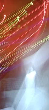 Abstract technological background made of different element printed Stockfoto's