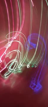 Abstract technological background made of different element printed Stockfoto's