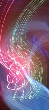 Abstract technological background made of different element printed Stockfoto's