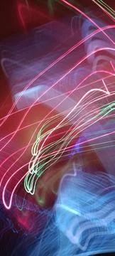 Abstract technological background made of different element printed Foto stock