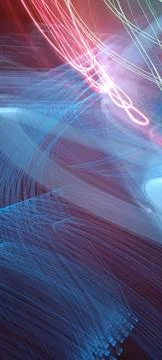 Abstract technological background made of different element printed Stock Photos