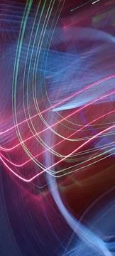 Abstract technological background made of different element printed 库存照片