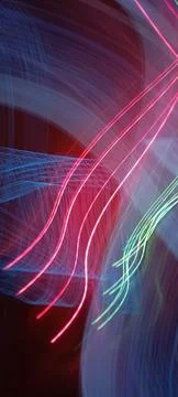 Abstract technological background made of different element printed Foto stock