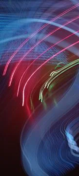 Abstract technological background made of different element printed Stockfoto's