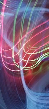 Abstract technological background made of different element printed Foto stock