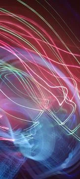 Abstract technological background made of different element printed Foto stock