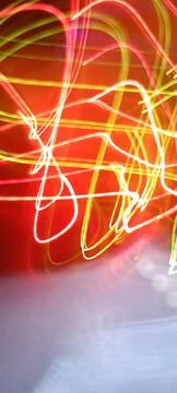 Abstract technological background made of different element printed Foto stock