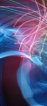 Abstract technological background made of different element printed Stockfoto's