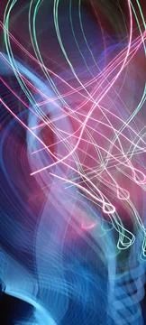 Abstract technological background made of different element printed 库存照片