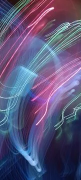 Abstract technological background made of different element printed 库存照片