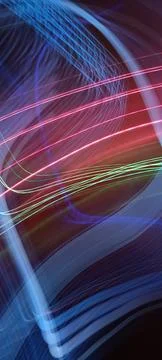 Abstract technological background made of different element printed Foto stock