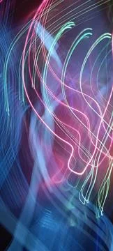 Abstract technological background made of different element printed Foto stock