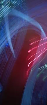 Abstract technological background made of different element printed Foto stock