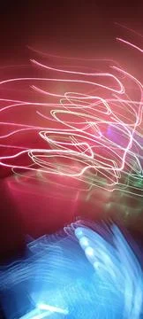 Abstract technological background made of different element printed Foto stock