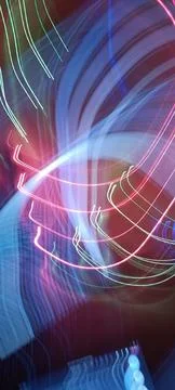 Abstract technological background made of different element printed Foto stock