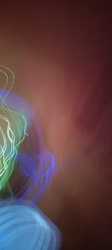 Abstract technological background made of different element printed Foto stock