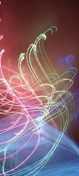 Abstract technological background made of different element printed Foto stock