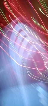 Abstract technological background made of different element printed Foto stock