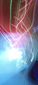 Abstract technological background made of different element printed Stock Photos