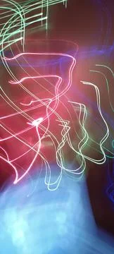 Abstract technological background made of different element printed 写真素材